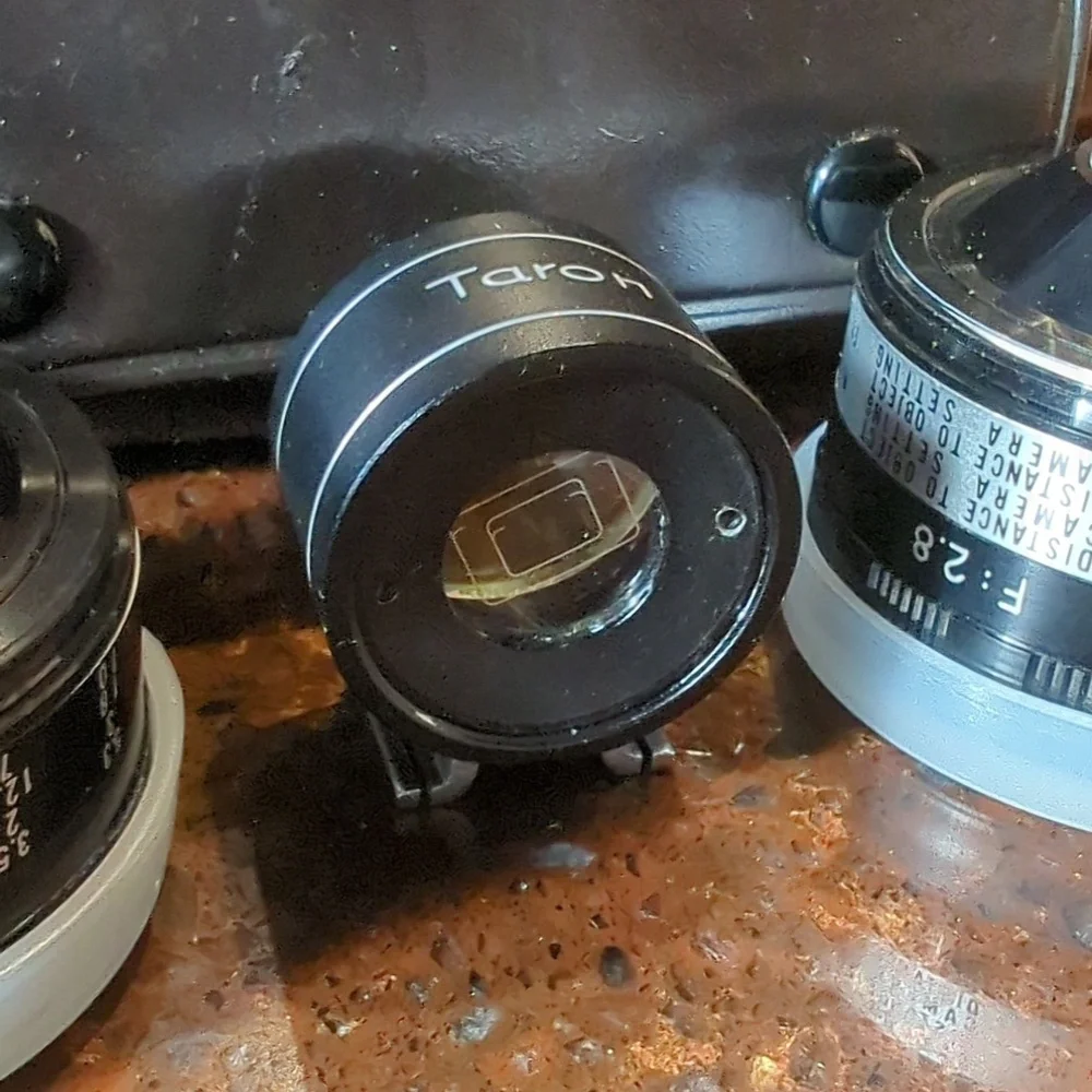 TARON TELEPHOTO, WIDE ANGLE AUX Lens with Case Made in Japan F: 2.8
